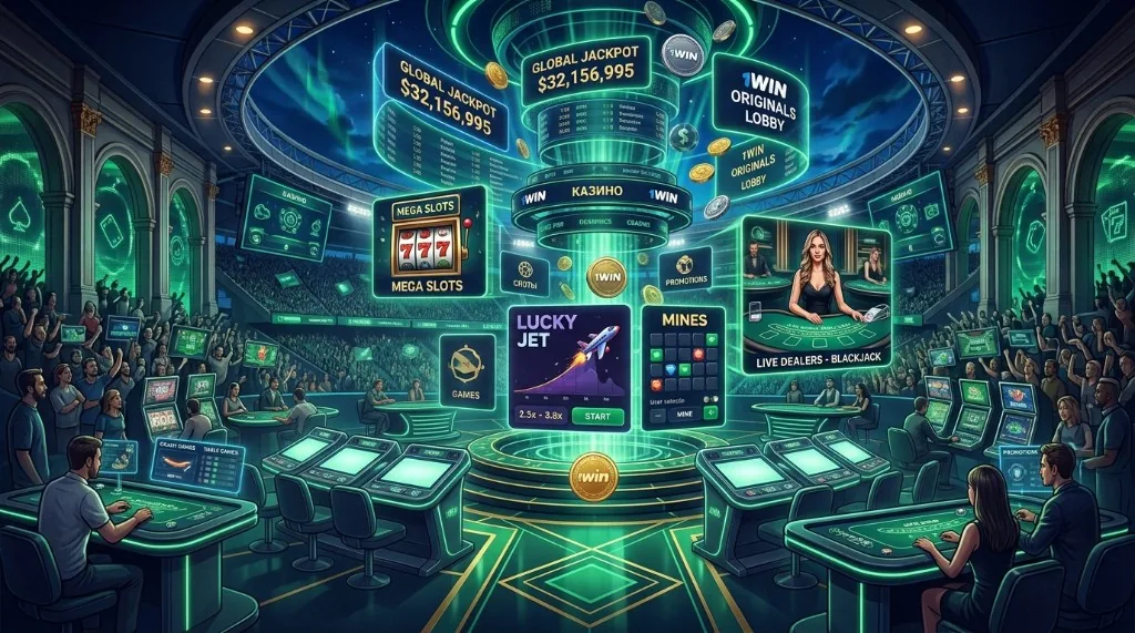 Casino 1win Argentina: 1win Games, Lucky Jet, Mines y mesas en vivo